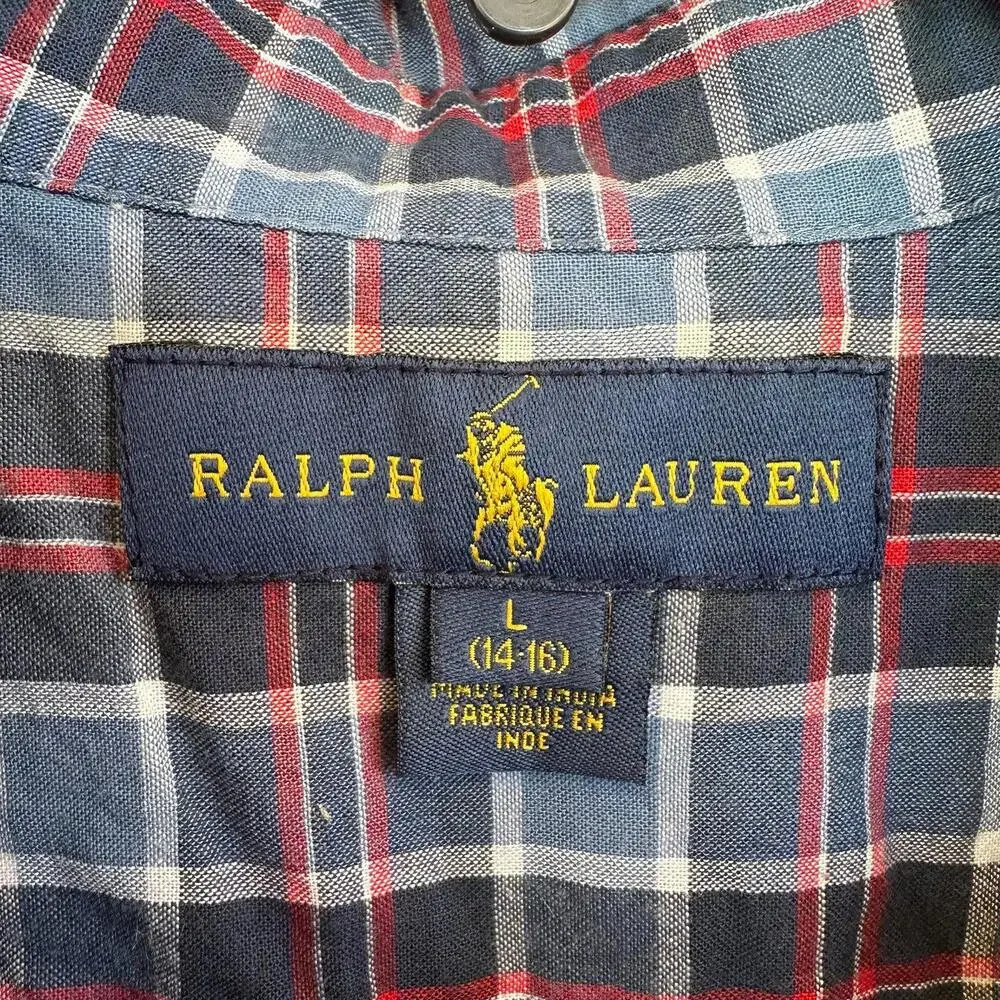 Ralph Lauren Short‎ Sleeve Polo Shirt Large 14-16